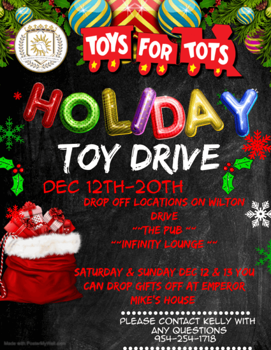 December Special Toys for Tots Imperial Sun Court Of All Florida